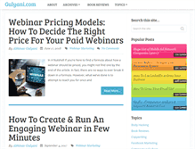 Tablet Screenshot of gulyani.com